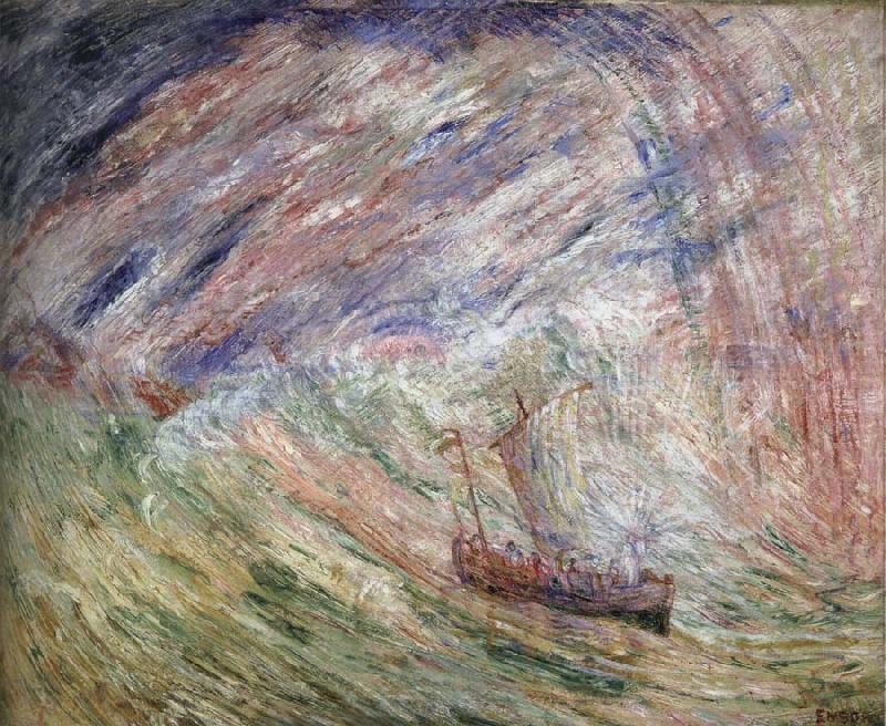 Christ Calming the Storm, James Ensor